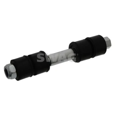 Immagine di SWAG 80 93 3930 Bielletta barra stabilizzatrice Assale anteriore Sx, Dx 140 M10 x 1,25 con materiale di montaggio Acciaio argento