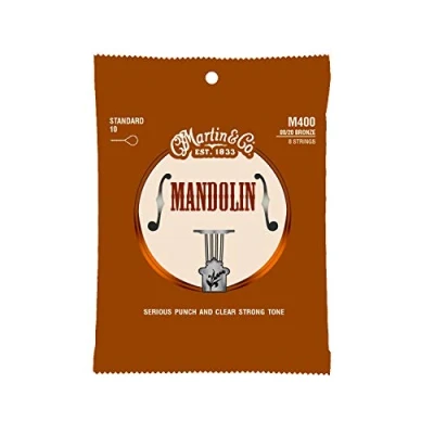 Immagine di Martin M400 MANDOLIN STRINGS LIGHT STANDARD 80/20 BRONZE