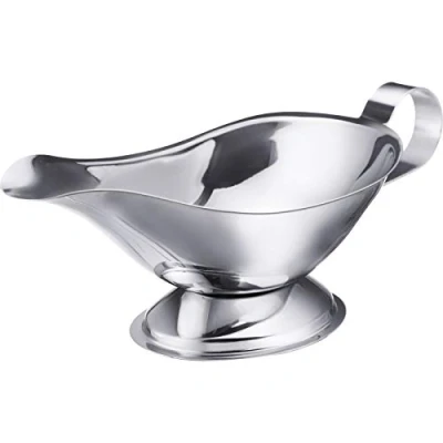 Immagine di Westmark Ciotola per salsa, beccuccio antigoccia, capacità di riempimento: 350 ml, acciaio inox, argento, 62292270