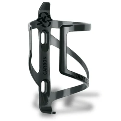 Immagine di SKS GERMANY DUAL SC LH portabottiglie per biciclette (portabottiglie in policarbonato, estrazione laterale, telai più piccoli, leggero e stabile, tutte le comuni bottiglie da bicicletta, 29