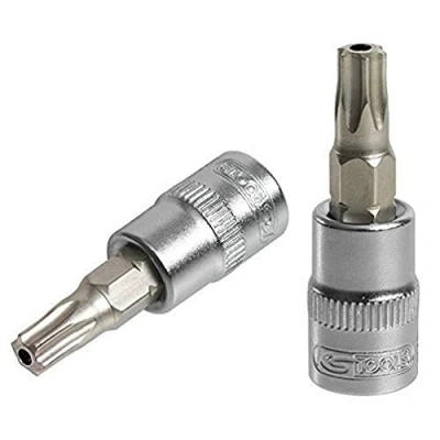 Immagine di KS Tools 922.1495 Chiave a bussola cacciavite ultra forata 1/4&quot;, L.37 mm T25
