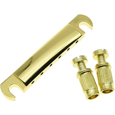Immagine di Dopor LP Chitarra Tune o Matic Cordiera Stop Bar per Les Paul SG Gold