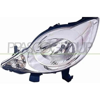 Immagine di PRASCO PG2014904 Fari Sx H4 cristallino per veicolo circolazione Dx senza motore elettrico PEUGEOT: 107 Hatchback