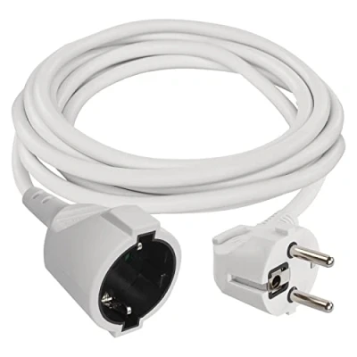 Immagine di EMOS Cavo di prolunga da 5 m, Schuko, corrente per interni, IP20, H05VV F3G 1,5 mm2, protezione bambini