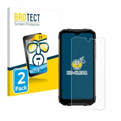 Immagine di brotect Pellicola Protettiva per Doogee S96 Pro Protezione Schermo (2 Pezzi) [Trasparente, Anti Impronte]