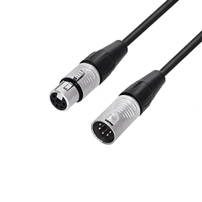 Immagine di Adam Hall Cables 4 STAR DGH 0300 Cavo DMX REAN XLR 5 poli femmina su poli, 3 m