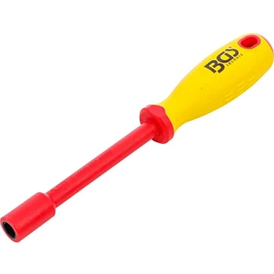 Immagine di BGS 71090 Cacciavite a chiave bussola VDE esagonale SW 10 mm lunghezza lama 125