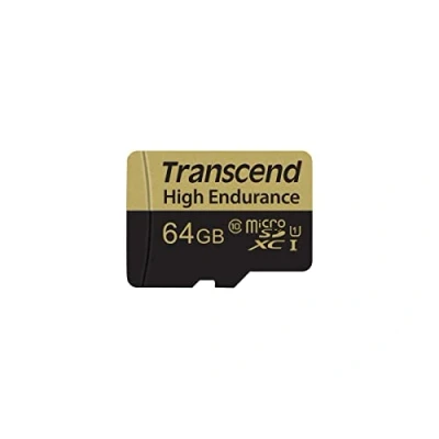 Immagine di Transcend High Endurance Scheda microSDHC 16 GB Class 10 incl. Adattatore SD