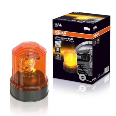 Immagine di OSRAM Luce a tutto tondo Light Signal Halogen Beacon RBL101 24 V via rete bordo Montaggio vite Arancione