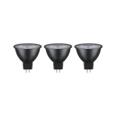 Immagine di Paulmann 28912 LED (monocolore) ERP G (A G) GU5.3 Riflettore 6 W Bianco caldo (Ø x A) 50 mm 48 3 pz.