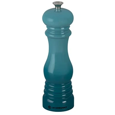 Immagine di Le Creuset Macina Pepe, 21 cm, Spessore Regolabile, Plastica ABS Resistente, Anticorrosione, Blu Caribe, 96001900490000