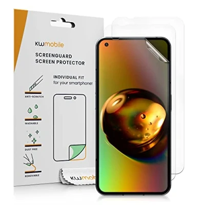 Immagine di kwmobile 3X Pellicola Salvaschermo Compatibile con Nothing Phone (1) Film Protettivo Telefono Protezione AntiGraffio Display Smartphone