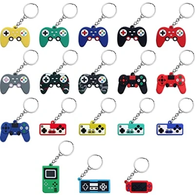 Immagine di Pilikoll 18 Pezzi Portachiavi con Controller di Gioco da Controlle Videogiochi per l&#039;aula Carnevale Regali
