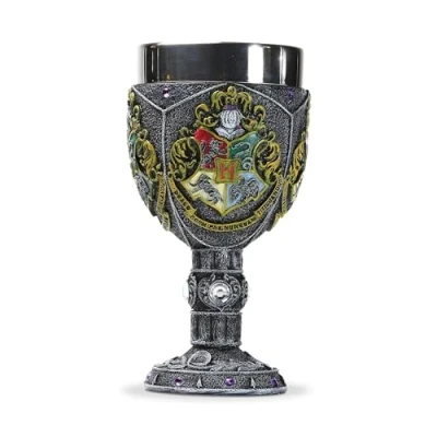 Immagine di Wizarding World Of Harry Potter Castello di Hogwarts Bicchiere Decorativo, Metallo, Multicolore, 18 x 16 15 cm