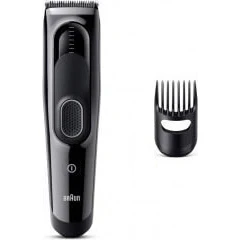 Immagine di Braun Series 5 TAGLIACAPELLI UOMO, Con 9 Impostazioni Di Lunghezza, Sistema Memoria Safetylock , lame Ultra Affilate, 1 Pettine, Batteria Ni Mh 50 Minuti Autonomia, HC5310