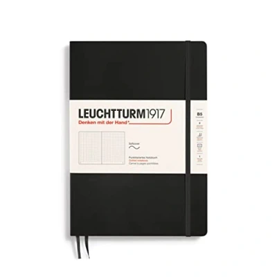 Immagine di LEUCHTTURM1917 349298 Taccuini Composition (B5), Copertina morbida, 123 pagine numerate, Puntini, Nero