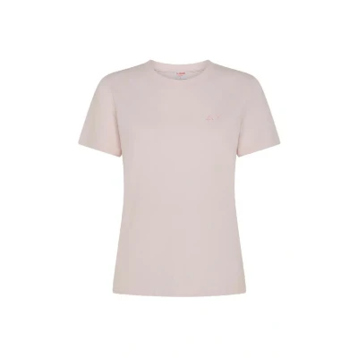 Immagine di Sun68 Round NECK Tshirt basic, Donna, Taglia: Large, Rosa