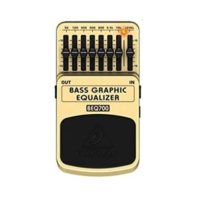 Immagine di BEHRINGER BEQ700 BASS GRAPHIC EQUALIZER EFFETTO PEDALE EQUALIZZATORE GRAFICO 7 BANDE PER BASSO