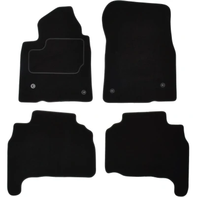 Immagine di MAMMOOTH A041 TOY215 PRM 01 Set tappetino Tessile anteriore e posteriore 4 nero