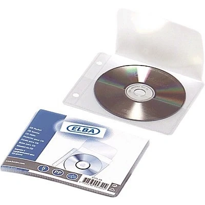 Immagine di Elba 100551464 Custodia per CD/Dvd con Risvolto, Serratura Multiforata