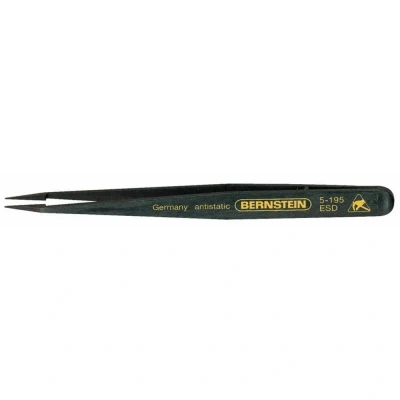 Immagine di Bernstein Tools for Electronics 5 195 Pinzetta di precisione NK7 Acuminate, a gradini 120 mm