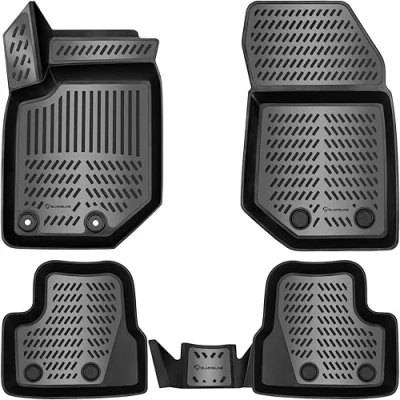 Immagine di ELMASLINE Tappetini in gomma per Jeep Avenger 2023 2024 a benzina (non adatti elettrici e ibridi) 3D Accessori