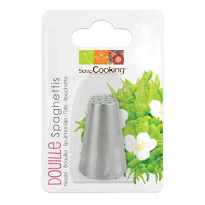 Immagine di ScrapCooking 1808 Bussola Spaghetti Acciaio Inox Argento 14 x 10,8 3,2 cm