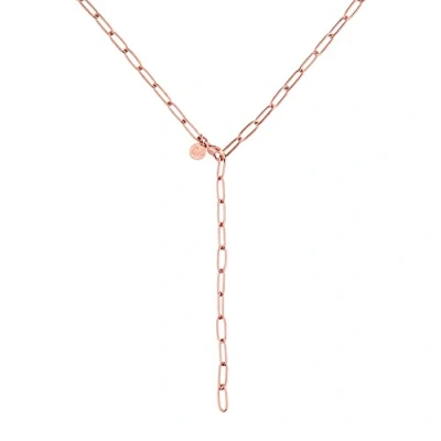 Immagine di GD GOOD.designs Catena a Y per signore I ad ancora con chiusura gancio regolabile maglie filigranate (Rosé)