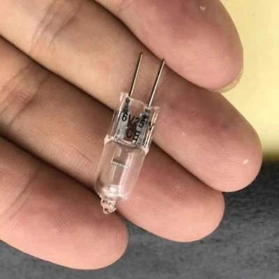 Immagine di Avfora 5 pz Lampada alogena G4 per strumento 6V 30W Lampadina microscopio 10
