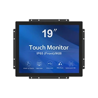 Immagine di GreenTouch Monitor 19 pollici ultra sottile touch open frame, interfaccia HDMI/VGA/DVI, risoluzione 1280 x 1024, display industriale