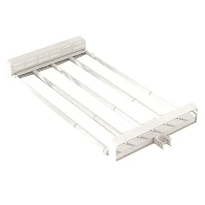 Immagine di Yesbon Guardaroba Telescopico Accessori, Sistema per Appendiabiti Cabina Armadio Componibile, Inossidabile Asta, Accessori multistile,Tray 2