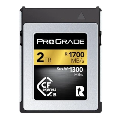 Immagine di Scheda di memoria ProGrade Digital 2 TB CFexpress Tipo B (GOLD)