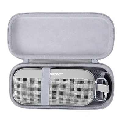 Immagine di Aenllosi Custodia rigida Portatile per Bose SoundLink Flex (2ª Gen)/Flex Diffusore (white)