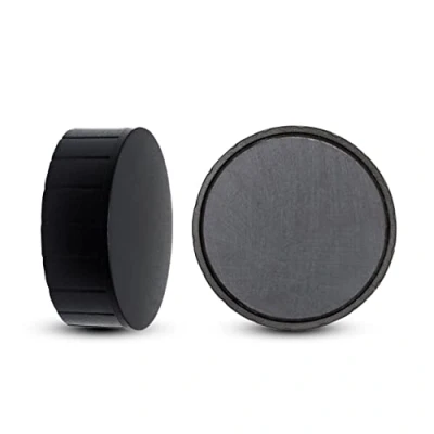 Immagine di MAUL Magnete MAULsolid, Confezione SB magneti infrangibili e piccoli per un uso versatile rotondo con design moderno Ø 38 x 15,5 mm da 2 Nero