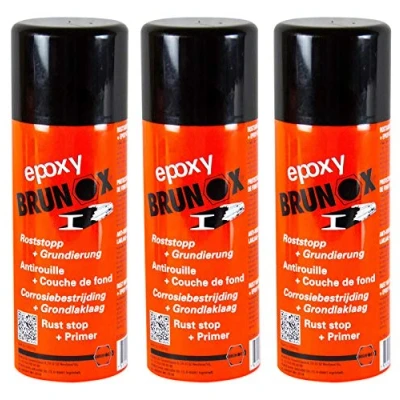 Immagine di Brunox 3 X Epoxy convertitore di ruggine antiruggine primer 400 ml
