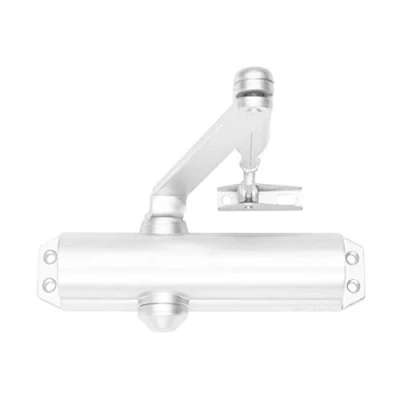 Immagine di Tesa DC120 9016 Assa Abloy Chiudiporta con braccio snodato per porte, colore: Bianco