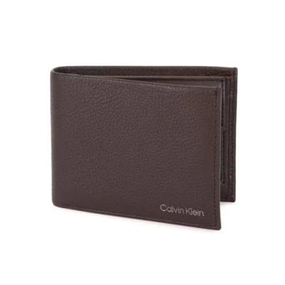 Immagine di Calvin Klein Warmth Bifold COIN Portafoglio, Uomo, Taglia: One Size, Dark brown