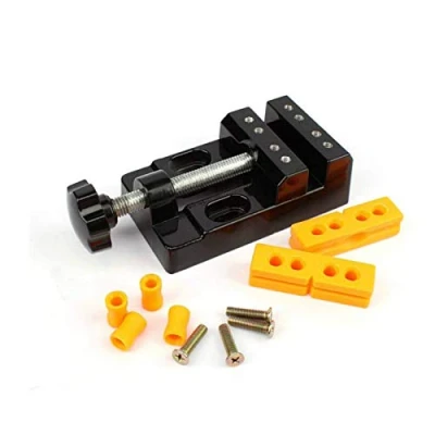 Immagine di Sourcemall Mini morsa da banco con morsetto tavolo, trapano a colonna, utensili per hobby