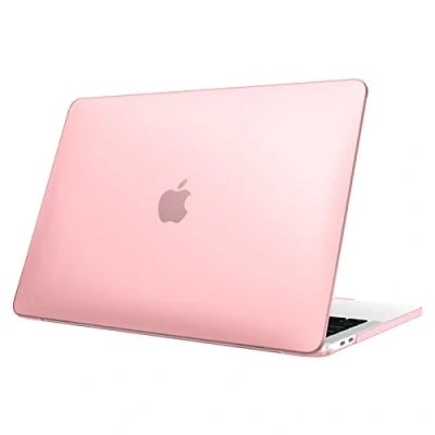 Immagine di FINTIE Custodia Compatibile con MacBook Pro 13 Pollici M2/M1 (2022 2016) A2338 / A2289 A2251 A2159 A1989 A1706 A1708 Sottile Opaca Cover Rigid Protettivo Guscio Case, Rosa