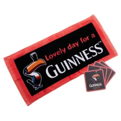 Immagine di Guinness Set di 10 tovagliolo da bar e sottobicchieri