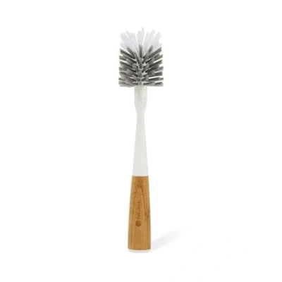 Immagine di Full Circle Clean Reach FC16118W Spazzola per Bottiglie, Colore: Bianco, bambù, 5.5 x 29.4 cm