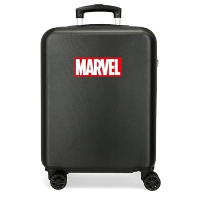 Immagine di Disney Valigia per bambini rigida Chiusura a combinazione Laterale 4 ruote Bagagli Mano è realizzato in ABS, un materiale rigido e leggero., Logo, cabina