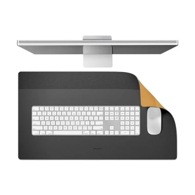 Immagine di Native Union Tappetino da scrivania fronte retro resistente all&#039;acqua Per ufficio o casa laptop, mouse, tastiera, scrittura Facile pulire e protettivo 25,6&quot; x 14,1&quot;