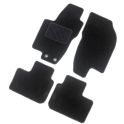 Immagine di AutoStyle TM CI553 Set tappetino Tessile anteriore e posteriore 4 nero