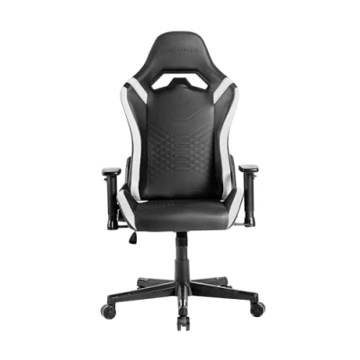 Immagine di Mars Gaming MGC PRO, Sedia Professionale, Finitura Pelle PU, Braccioli 2D e Schienale Reclinabile 135, Cuscini Lombari Cervicali Soft Touch, Ruote XL Molla Gas Classe 4, Bianco