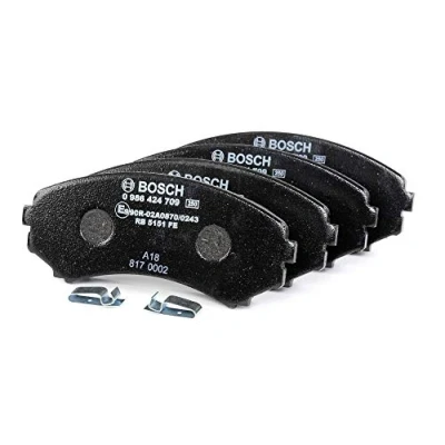 Immagine di Bosch BP422 Pastiglie Freno, Asse Anteriore, Certificato ECE R90, 1 Set di 4