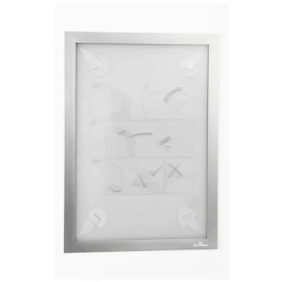 Immagine di Durable 484323 Porta documenti Argento (L x A) 236 mm 323 DIN A4 verticale, orizzontale