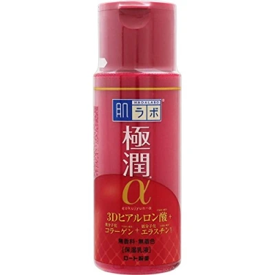 Immagine di Rohto Hada Labo Gokujyun Alpha, lozione anti invecchiamento, a base di latte, 140 ml