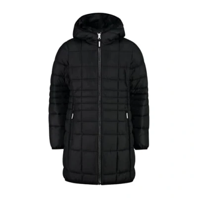 Immagine di CMP Cappotto da bambina in nylon con cappuccio fisso, Nero, 164