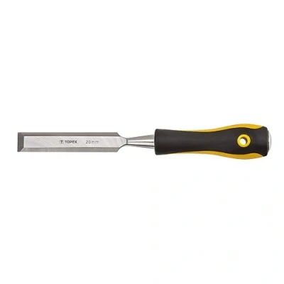 Immagine di TOPEX 09A420 20 mm CV bimateriale Scalpello per legno con manico